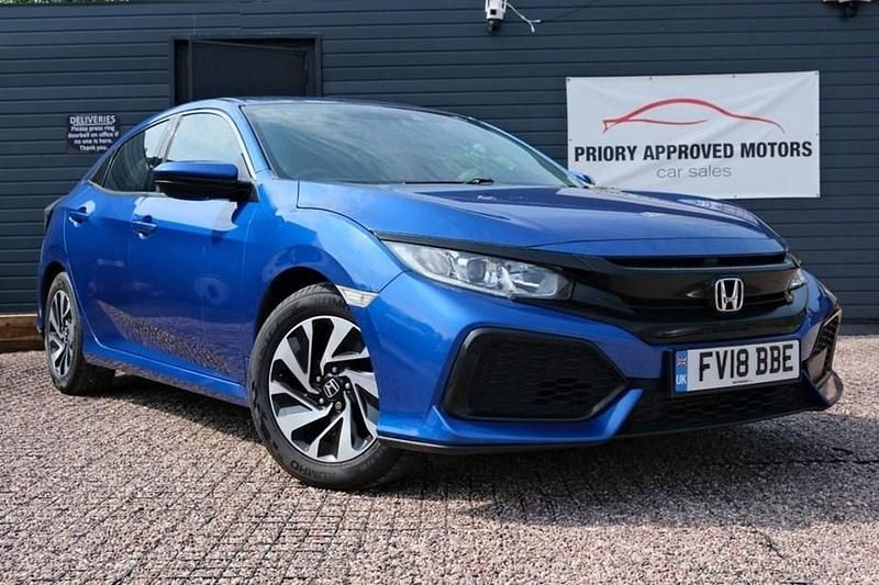 Blue Used 2018 Honda Civic SE Hatchback | £8,499 (Super price) - Image 1/1