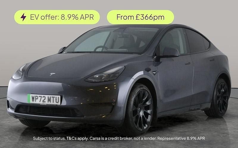 Used 2025 Tesla Model Y Long Range AWD SUV | £23,605 (Super price) - Image 1/2