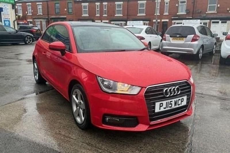 Used Audi A1 Sport 95 HP (69 kW) 2015 Red Hatchback