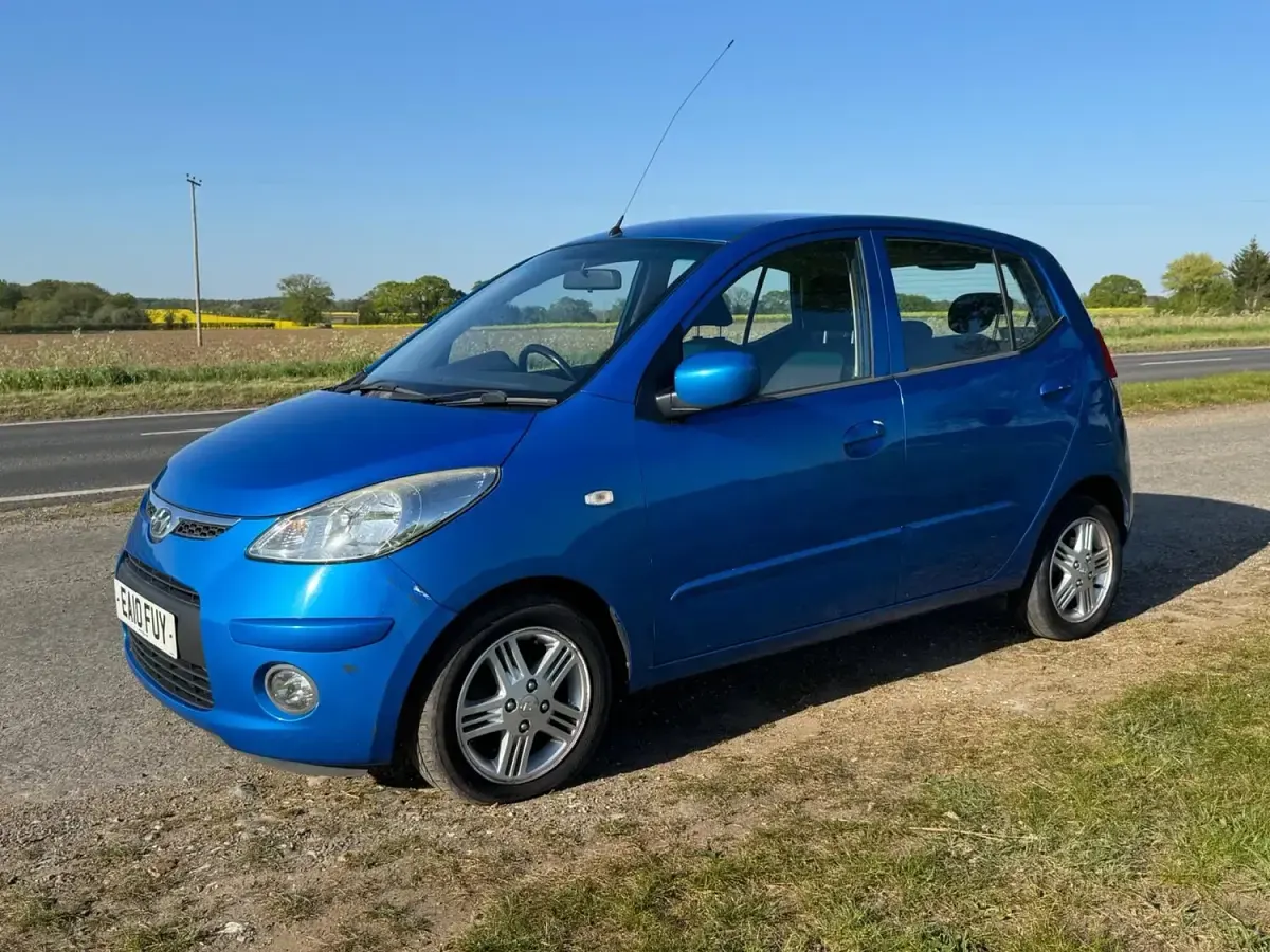 Used Hyundai i10 Edition 66 HP (48 kW) 2010 Blue Hatchback