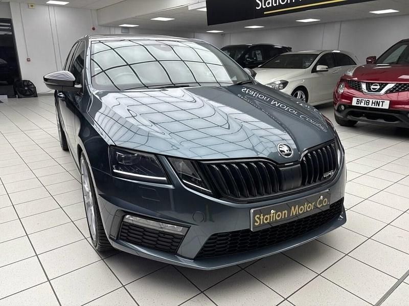 Used Skoda Octavia vRS 245 HP (180 kW) 2019 Grey Hatchback