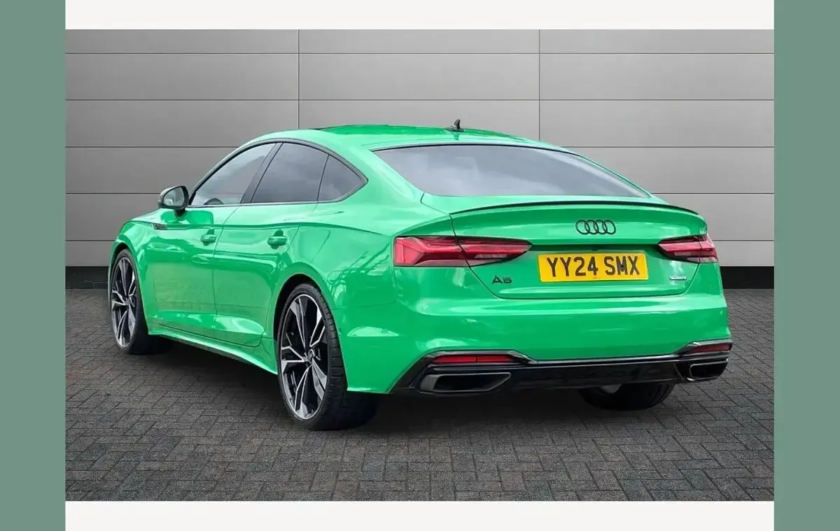 Used Audi A5 Black Edition 265 HP (194 kW) 2024 Green Hatchback