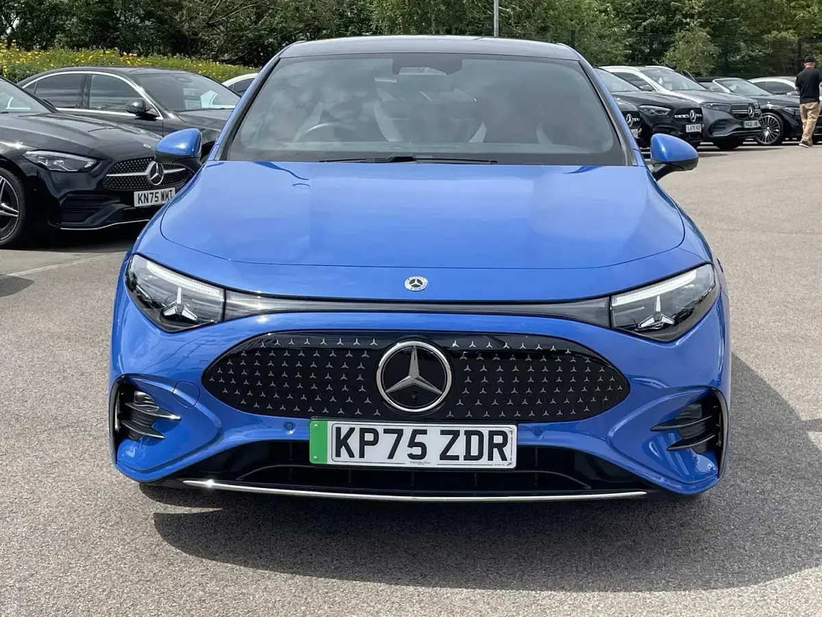 Used Mercedes CLA 250+ AMG line 200 kW (272 HP) 2025 Blue Sedan