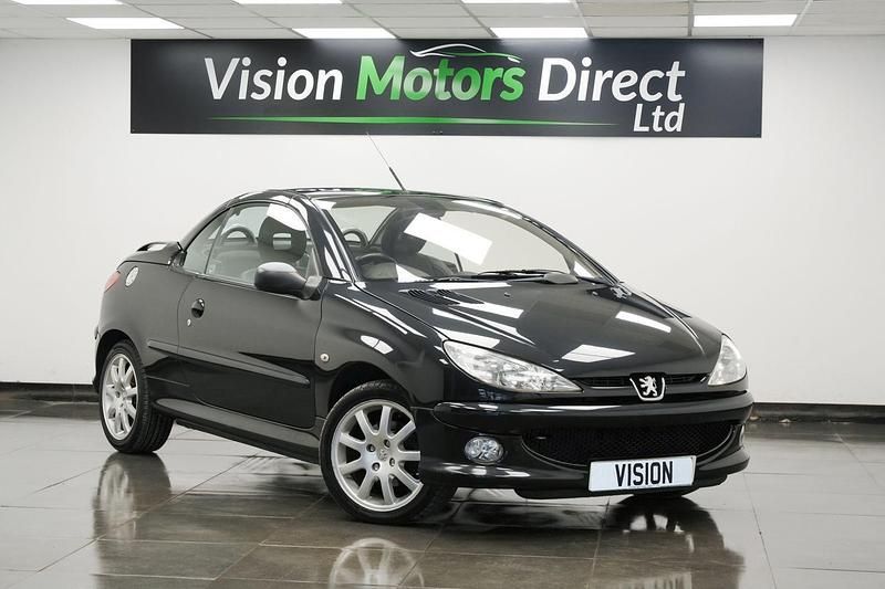 Black Used 2006 Peugeot 206 Allure Cabriolet | £2,480 - Image 1/3