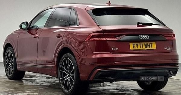 Used Audi Q8 Black Edition 286 HP (210 kW) 2021 Red SUV