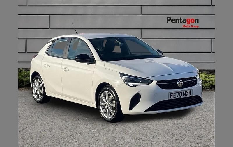 White Used 2021 Vauxhall Corsa Hatchback | £10,790 (Good price) - Image 1/4