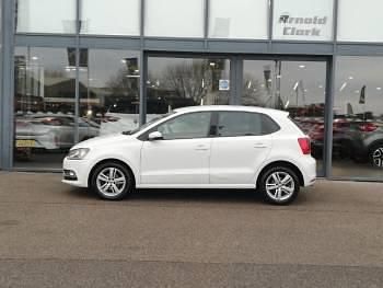 Used VW Polo Edition 90 HP (66 kW) 2017 White Hatchback