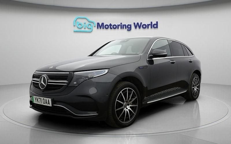 Used Mercedes EQC400 AMG line 300 kW (408 HP) 2021 Grey SUV