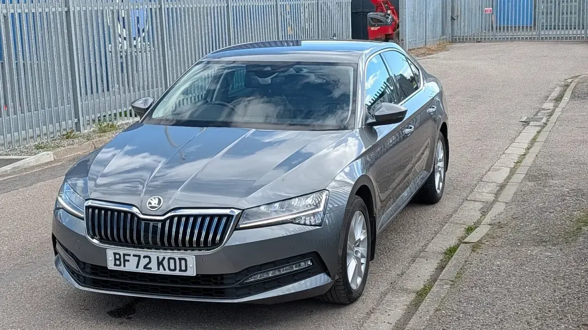 Used Skoda Superb SE Technology 150 HP (110 kW) 2022 Grey Hatchback