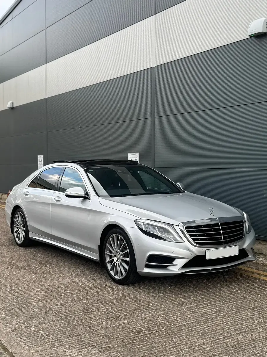 Used Mercedes S350L AMG line 2014 Silver Sedan