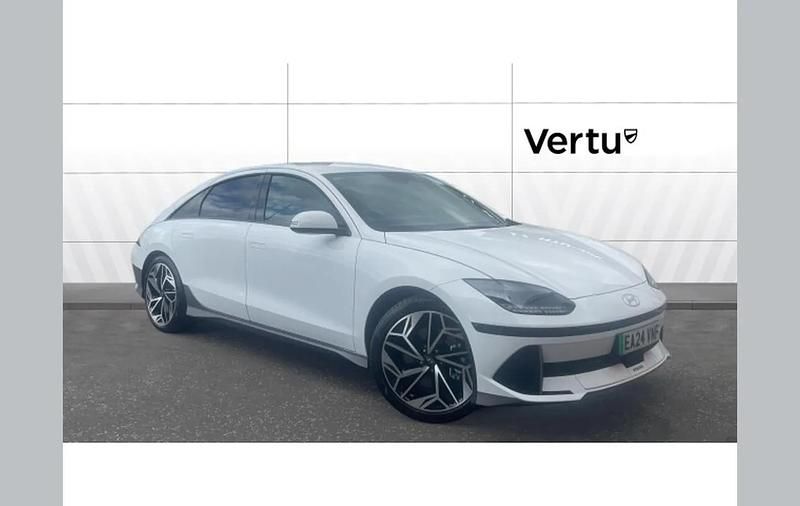 White Used 2024 Hyundai Ioniq 6 Premium Sedan | £24,312 (Fair price) - Image 1/4