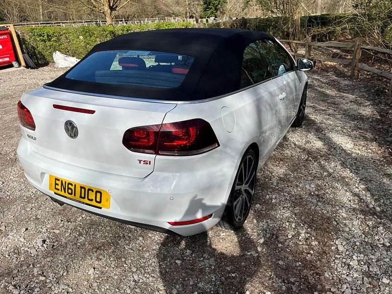 Used VW Golf Cabriolet GT 2012 White Cabriolet