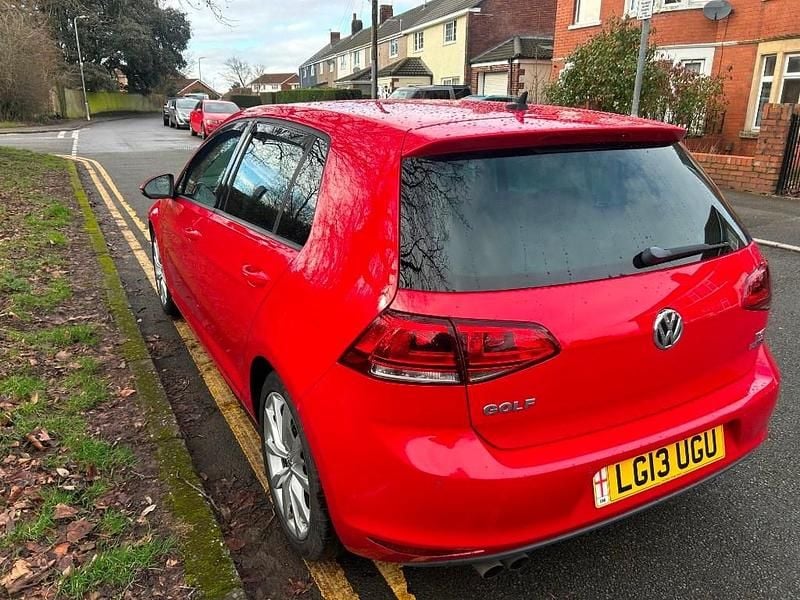 Used VW Golf VII GT 150 HP (110 kW) 2013 Red Hatchback