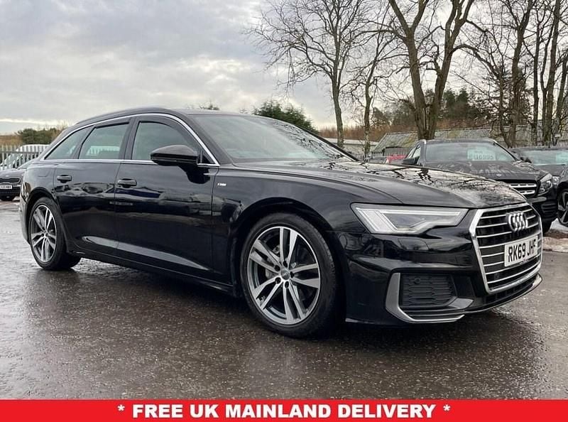 Black Used 2019 Audi A6 S-Line Estate | £22,995 (Good price) - Image 1/4