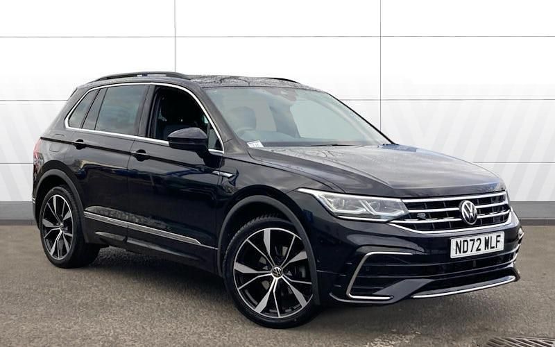 Used VW Tiguan R-line 150 HP (110 kW) 2023 Black SUV