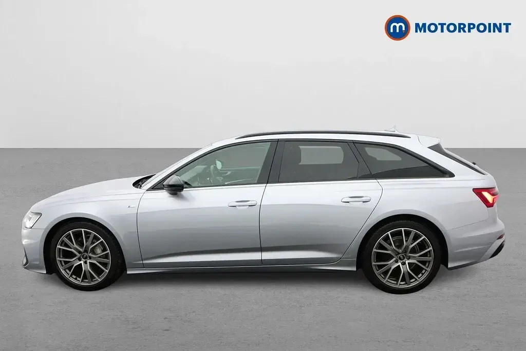 Used Audi A6 Black Edition 204 HP (150 kW) 2021 Silver Estate