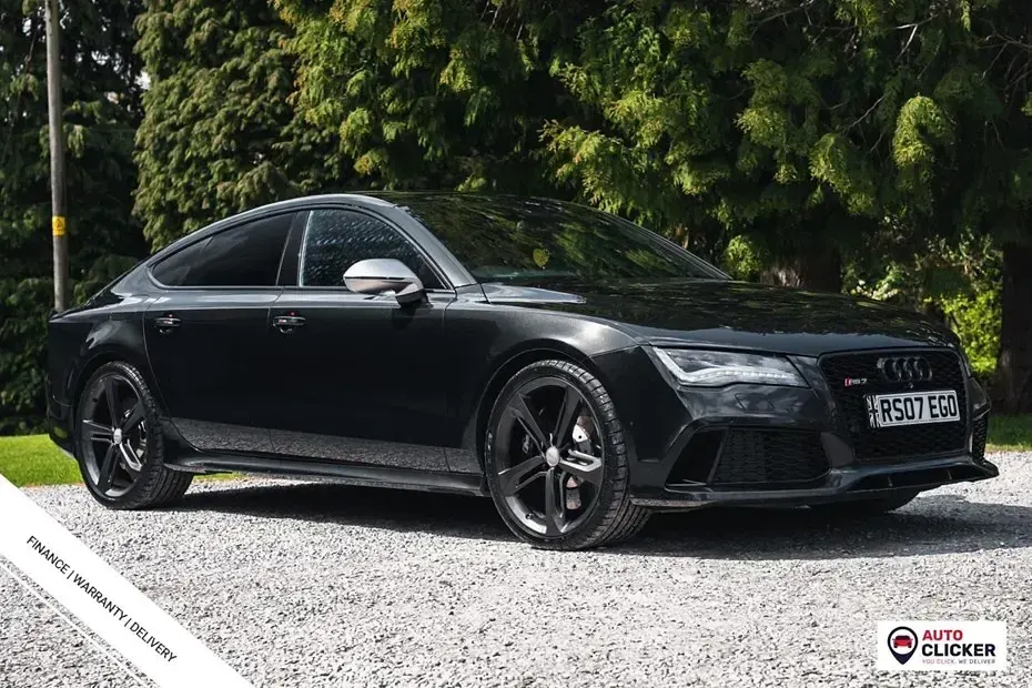 Used Audi RS7 Sportback Performance 560 HP (411 kW) 2014 Black Hatchback