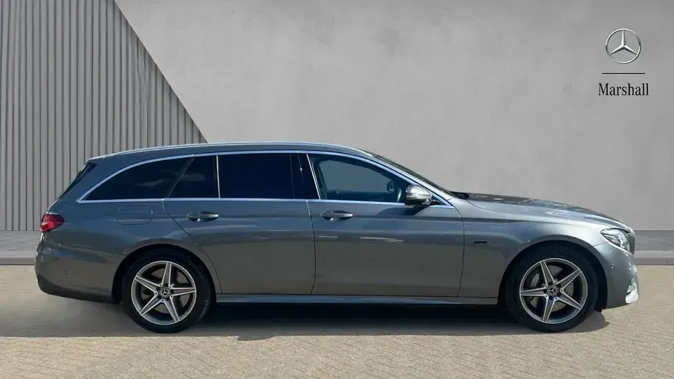 Used Mercedes E300 AMG Line Premium 316 HP (232 kW) 2020 Selenite grey metallic