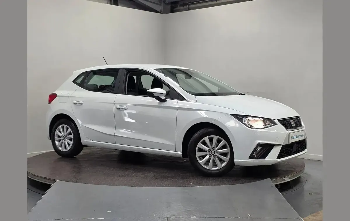 Used Seat Ibiza SE 79 HP (58 kW) 2020 White Hatchback