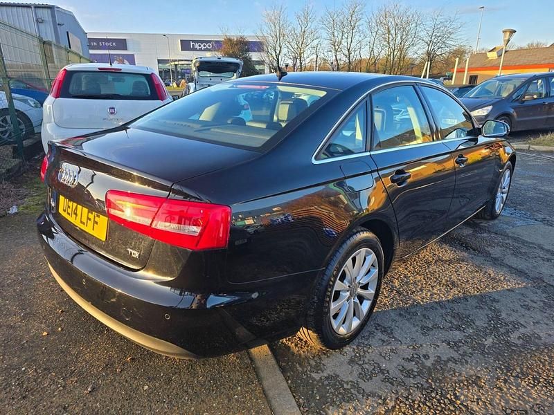 Begagnad Audi A6 Advanced 177 HK (130 kW) 2014 Svart Sedan