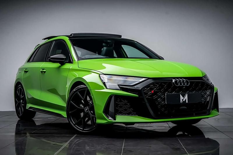 Used Audi RS3 Premium 400 HP (294 kW) 2025 Green Sedan