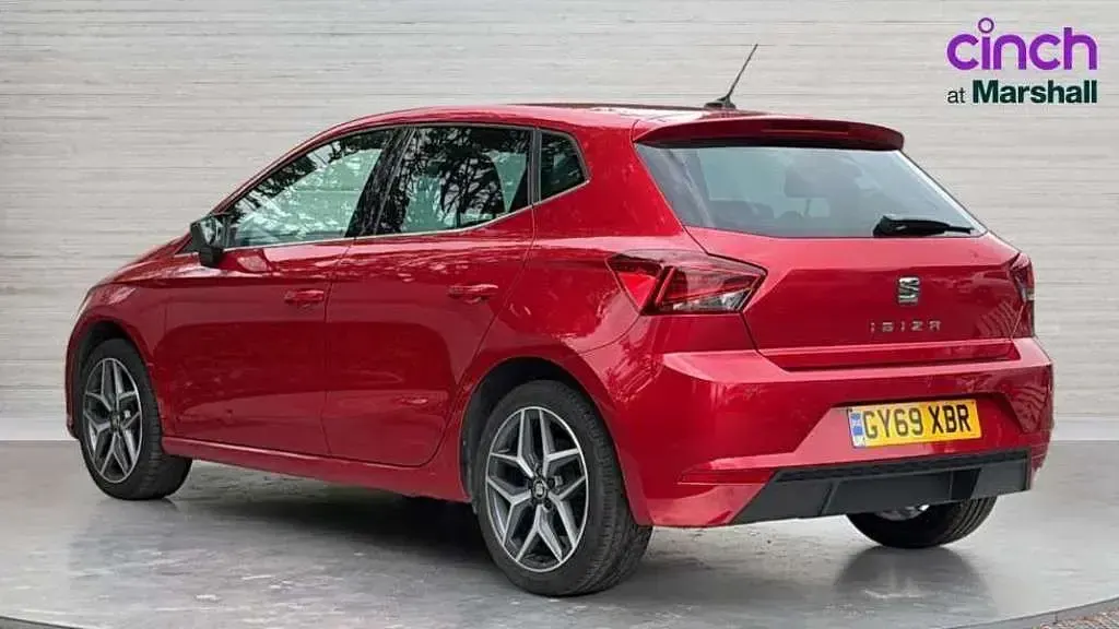 Used Seat Ibiza XCELLENCE 95 HP (69 kW) 2019 Red Hatchback