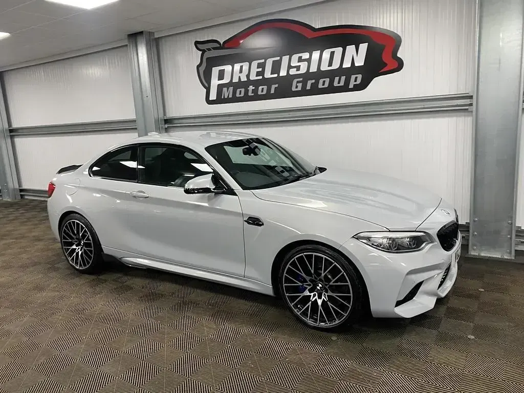 Used BMW M2 Competition Edition 2018 Grey and silver Coupe