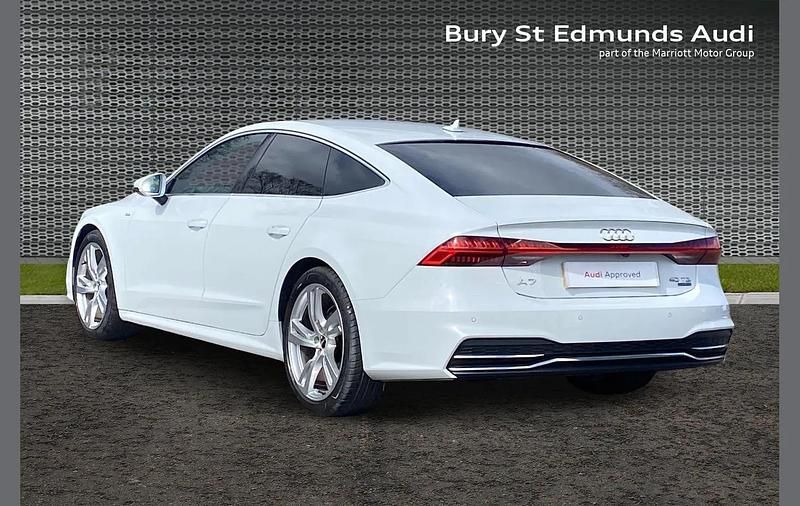 Usado Audi A7 S-Line 200 HP (147 kW) 2022 Branco Sedan