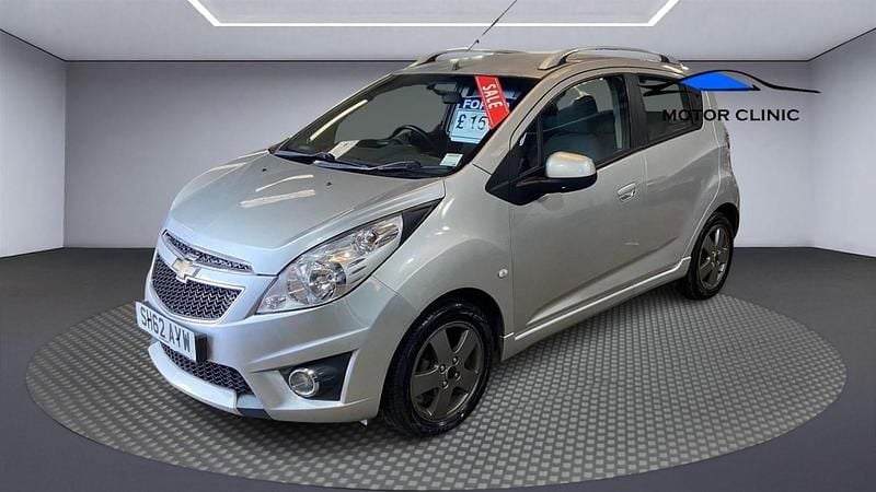 Silver Used 2012 Chevrolet Spark LT Hatchback | £1,500 (Fair price) - Image 1/4
