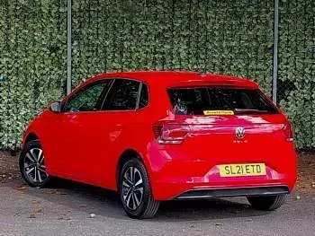 Used VW Polo United 95 HP (69 kW) 2021 Red Hatchback