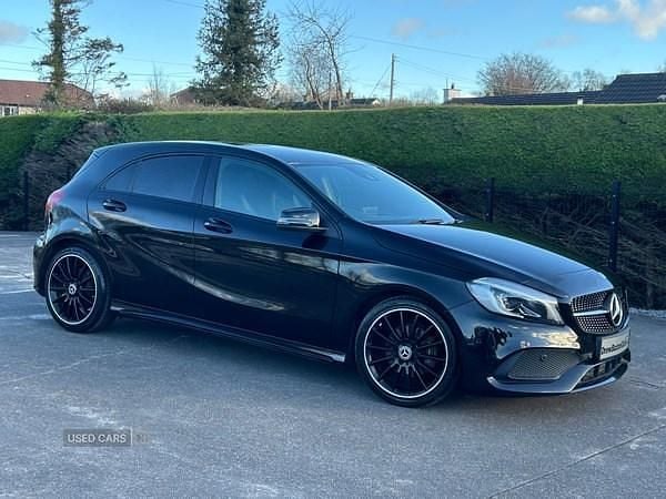 Used Mercedes A160 AMG Line Premium 2017 Black Hatchback