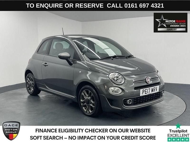 Grey Used 2017 Fiat 500 S Hatchback | £6,970 (Fair price) - Image 1/3