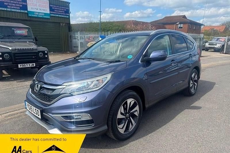 Used Honda CR-V SR 120 HP (88 kW) 2015 Blue SUV