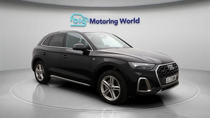 Black Used 2023 Audi Q5 S-Line SUV | £30,300 (Fair price) - Image 1/4