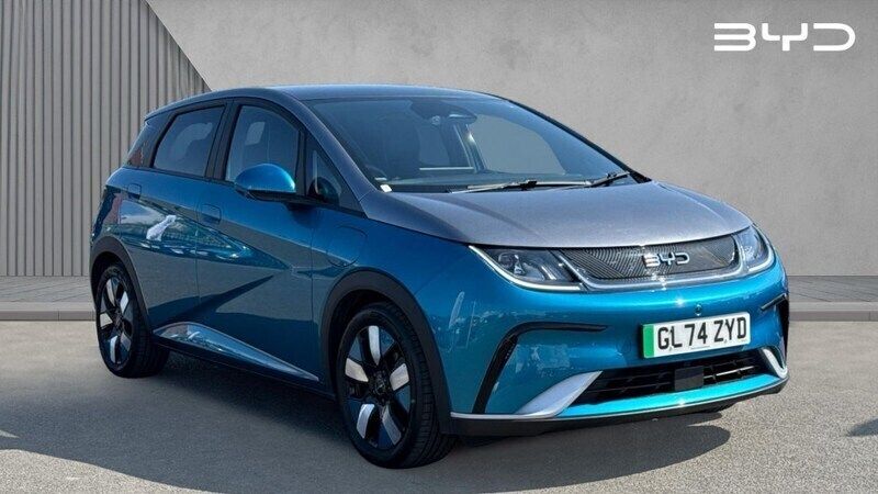 Blue/grey Used 2024 BYD Dolphin Design Hatchback | £22,637 (Fair price) - Image 1/4