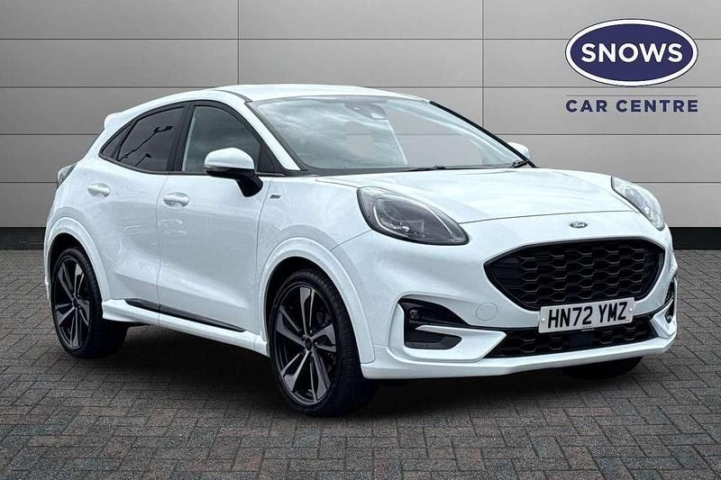 White Used 2023 Ford Puma ST-Line X SUV | £15,999 (Good price) - Image 1/4