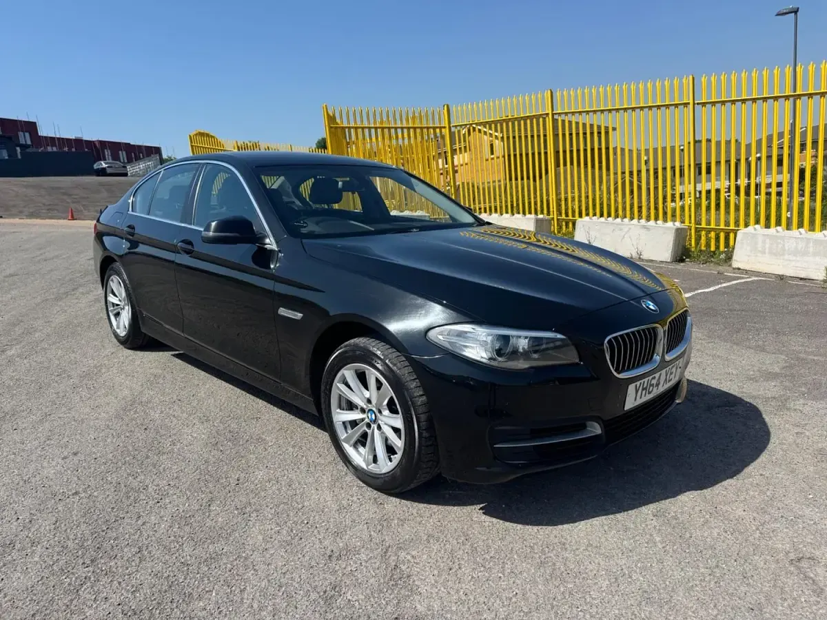 Used BMW 520 Impressive 190 HP (139 kW) 2014 Black Sedan