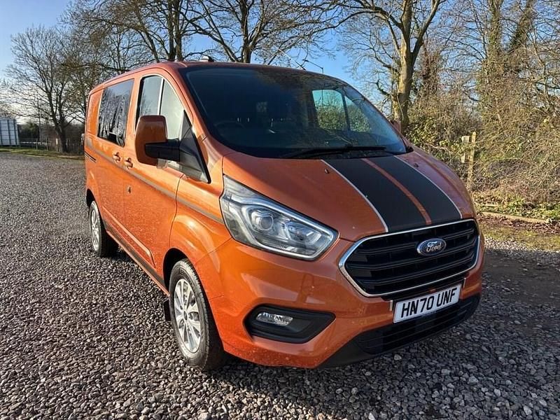 Orange Used 2020 Ford Transit Custom Limited Van | £22,995 (Expensive) - Image 1/3