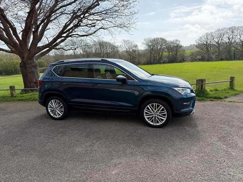 Used Seat Ateca Ecomotive 115 HP (84 kW) 2018 Blue SUV