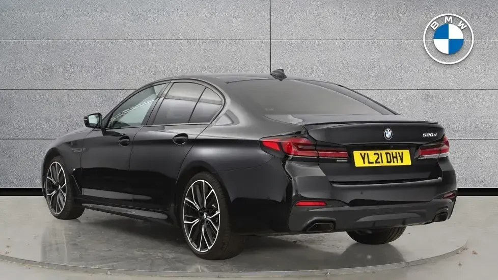 Used BMW 520 M Sport 190 HP (139 kW) 2021 Black Sedan