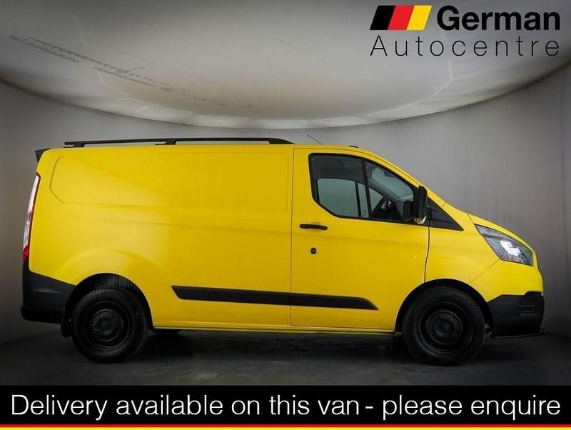 Used Ford Transit Custom 130 HP (95 kW) 2022 Yellow Van