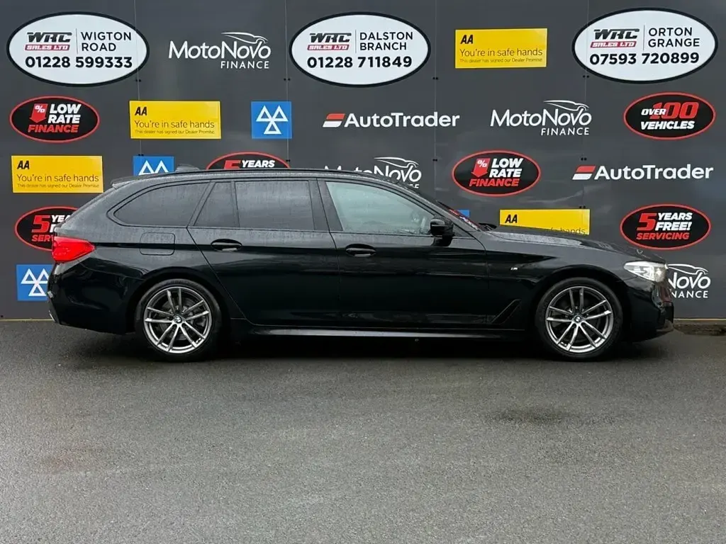 Used BMW 520 M Sport 190 HP (139 kW) 2019 Black Estate