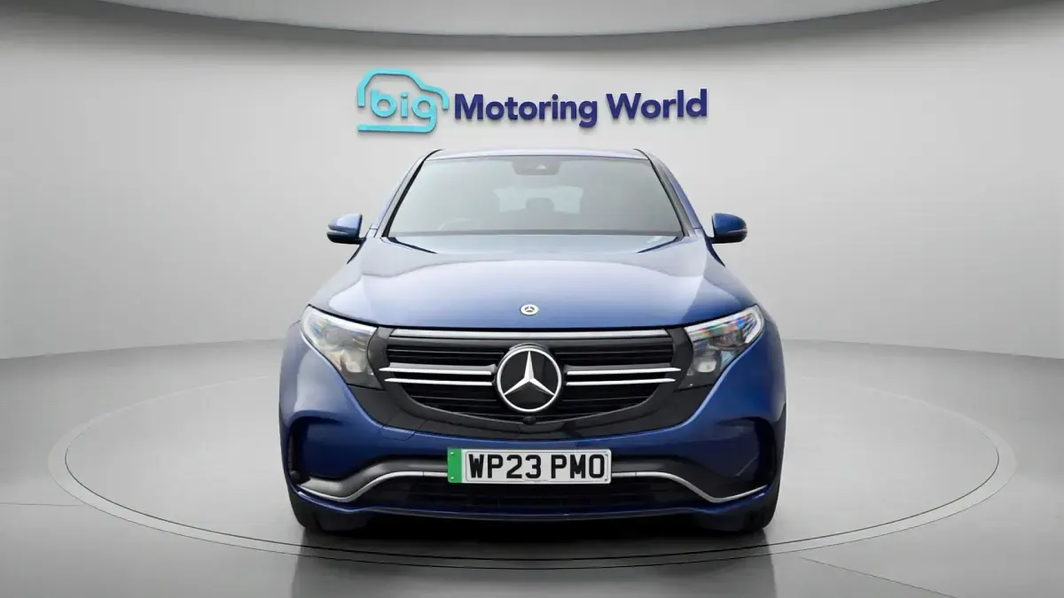 Used Mercedes EQC400 AMG line 300 kW (408 HP) 2023 Blue SUV
