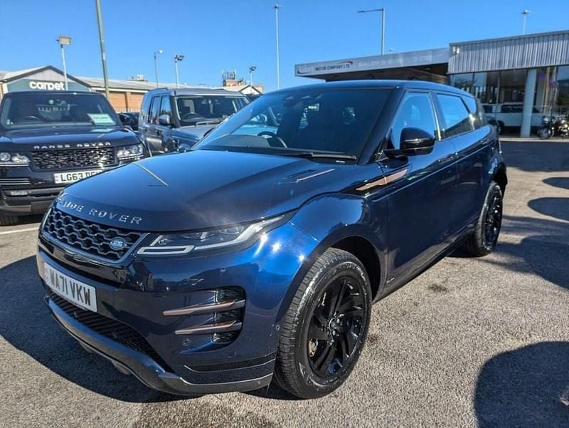 Used Land Rover Range Rover evoque HSE Dynamic 2021 Blue SUV
