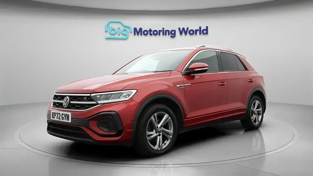 Used VW T-Roc R-line 150 HP (110 kW) 2022 Red SUV