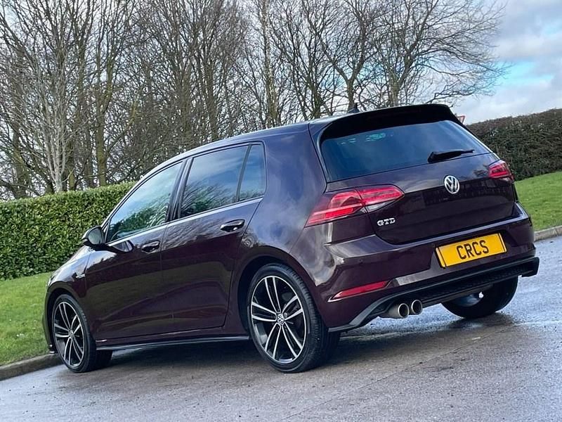 Used VW Golf VII GTD 184 HP (135 kW) 2017 Black Hatchback