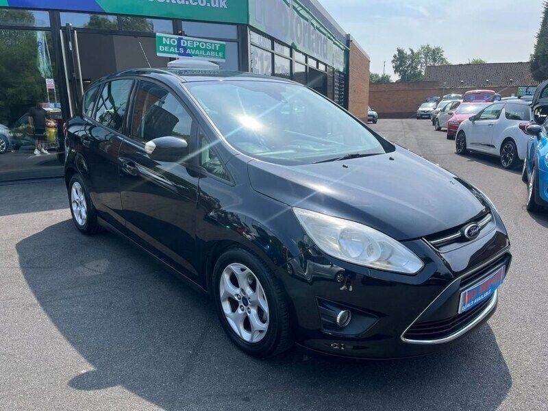 Black Used 2013 Ford C-MAX Zetec MPV | £5,999 (A bit pricey) - Image 1/4