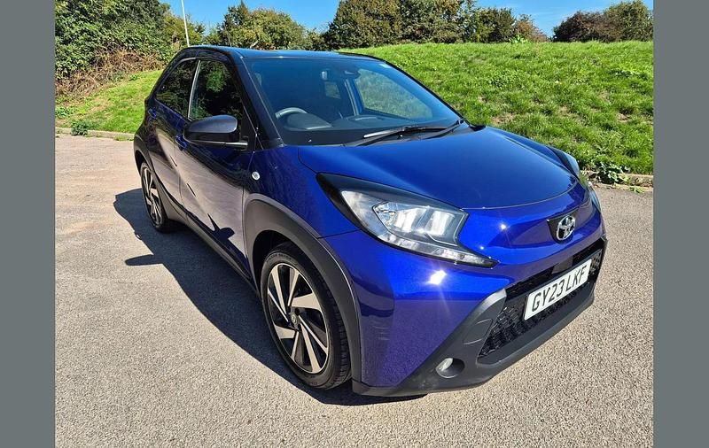 Blue Used 2023 Toyota Aygo Hatchback | £12,490 (Fair price) - Image 1/4