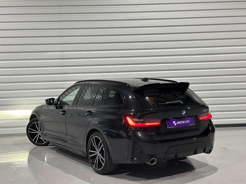 Used BMW 330e M Sport 288 HP (211 kW) 2022 Black Estate