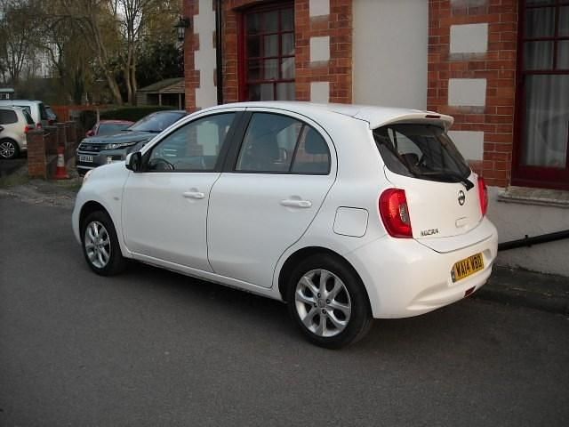 Used Nissan Micra Acenta 80 HP (58 kW) 2014 White Hatchback